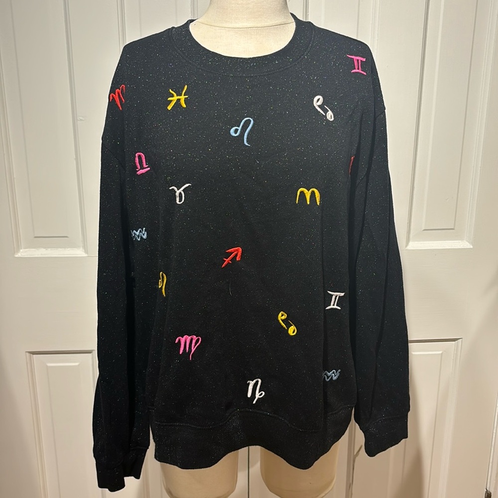 Kate spade size large zodiac sweatshirt